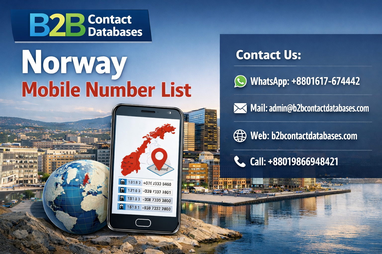 NorwayMobileNumberList